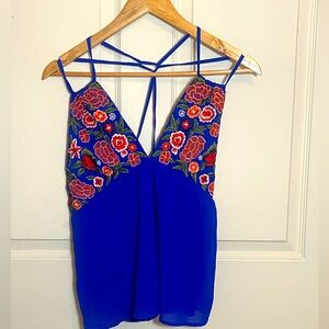 Dizzy Love Razor back , Boho, Tank, size Medium